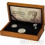 USA 100th ANNIVERSARY OF SILVER WALKING LIBERTY American Silver Eagle 1916 Half Dollar and 1986 One Dollar Two Silver Coin Set Special edition with a Serial number 1.4 oz total weigh